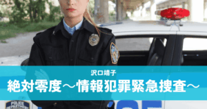 『絶対零度～情報犯罪緊急捜査～』沢口靖子｜IT犯罪の闇を暴く特命対策室