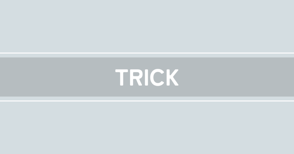 TRICK（トリック）